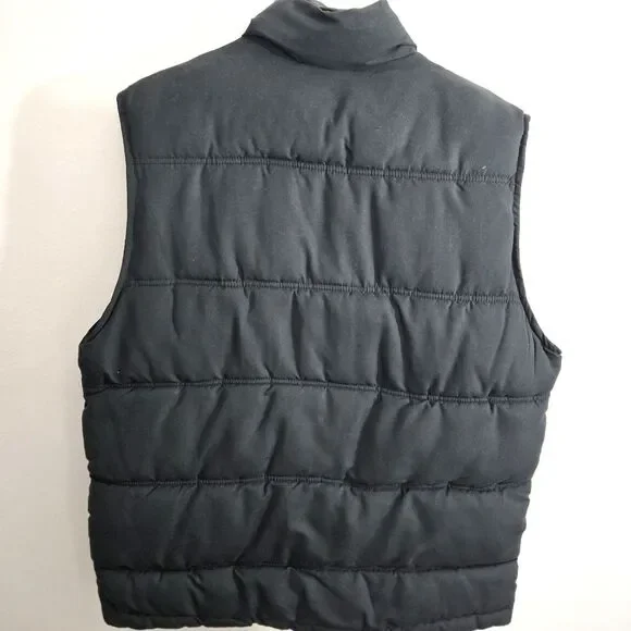Field & Stream Original Outfitter Black Puffer Vest Sleeveless Jacket Mens Med - Picture 2 of 5